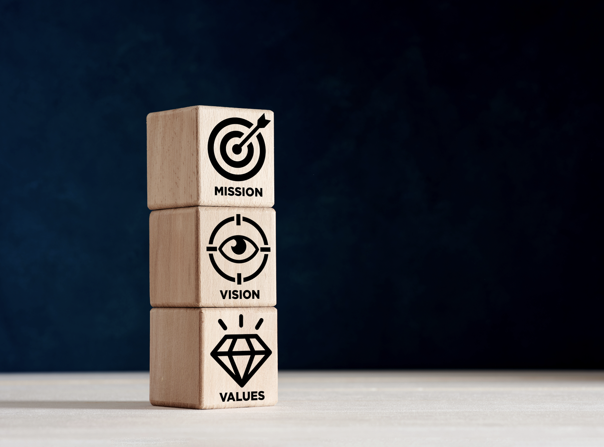 values building blocks
